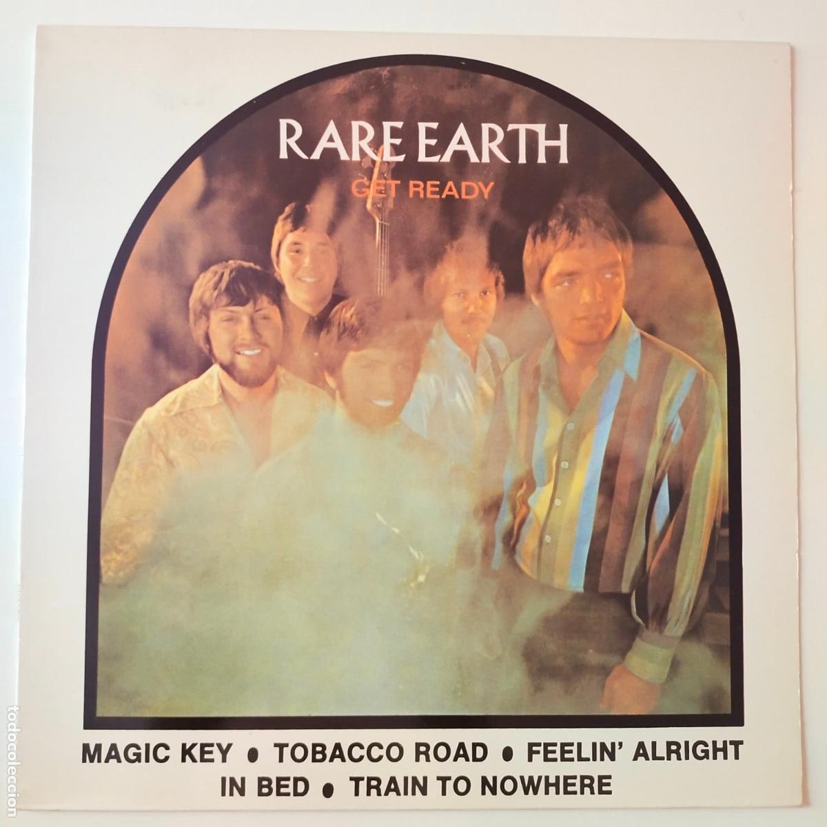 Discos de vinilo: THE RARE EARTH- GET READY- LP ESPA&Ntilde;A 1989- COMO NUEVO.