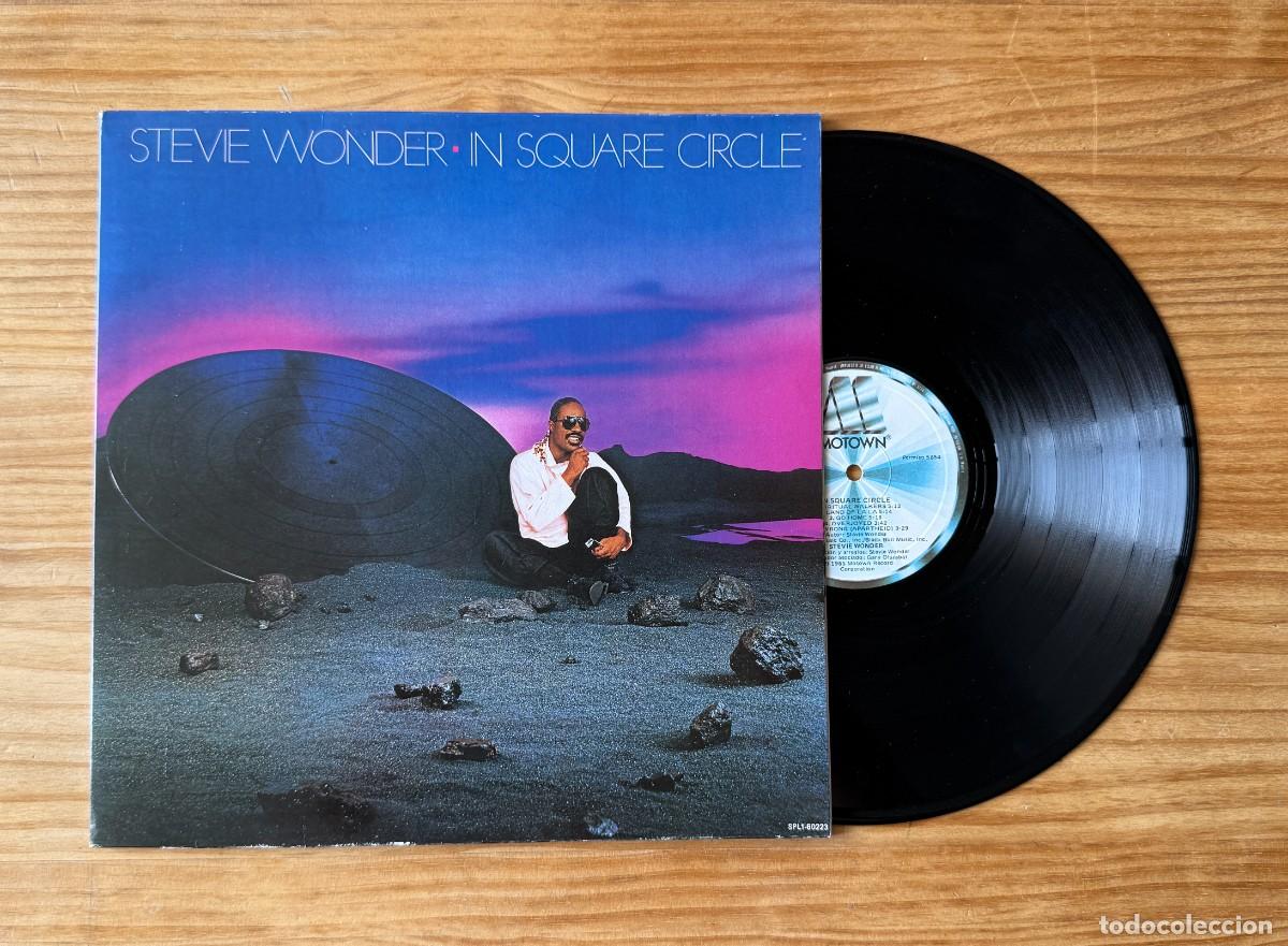 Disques de vinyle: Stevie Wonder &lrm;&ndash; In Square Circle. Spain 1985