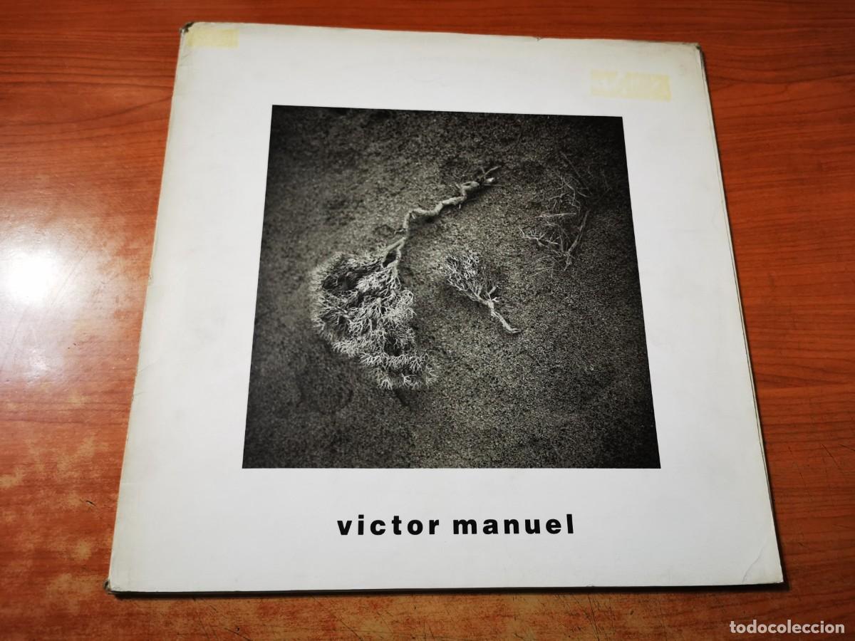 Discos de vinilo: VICTOR MANUEL Que te puedo dar LP VINILO CON CARPETA PROMO CON ENCARTES 1988 CONTIENE 9 TEMAS
