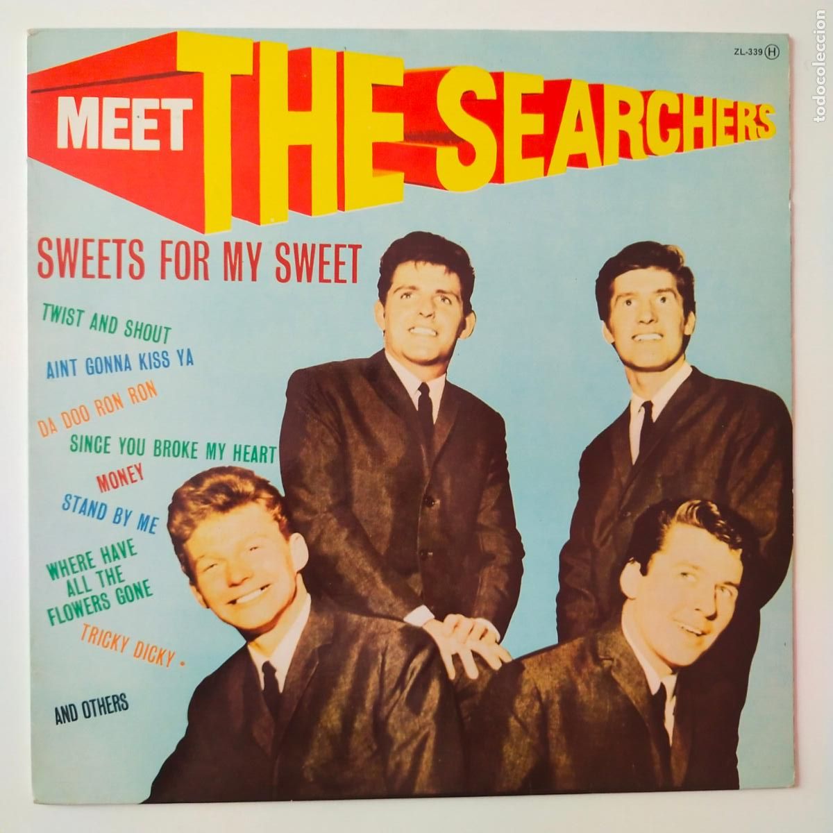 Discos de vinilo: MEET THE SEARCHERS- LP ESPA&Ntilde;A 1980-DISCO COMO NUEVO.