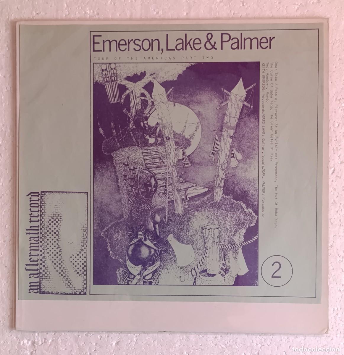 Discos de vinilo: Emerson,Lake & Palmer-tour of the Americas