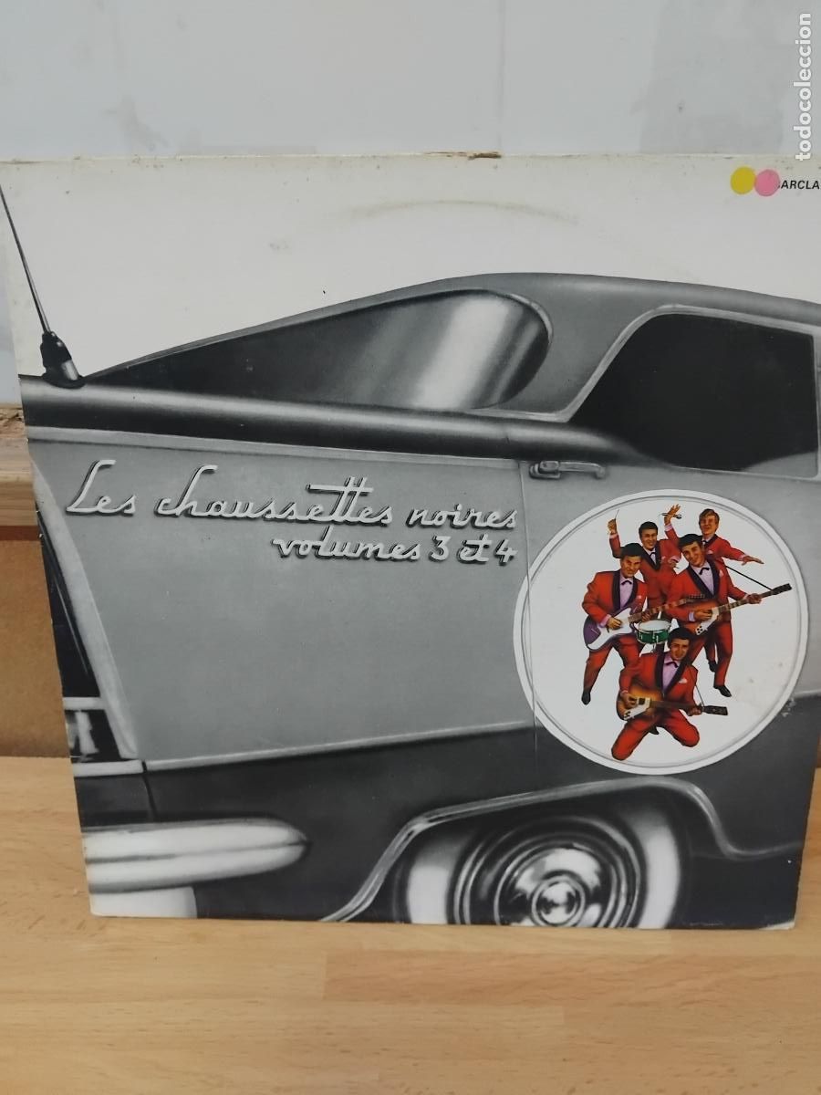 Discos de vinilo: LES CHAUSSETTES NOIRES. VOLUMES 3 ET 4. LP DOBLE. BARCLAY 93040/41