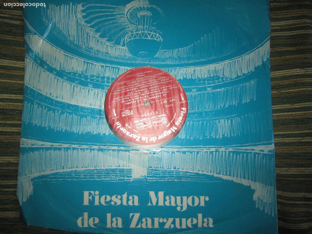 Discos de vinilo: LA VERBENA DE LA PALOMA - BRETON / ARNICHES LP - EDICION ESPA&Ntilde;OLA PHILIPS/R.G. 1969 - ESTEREO
