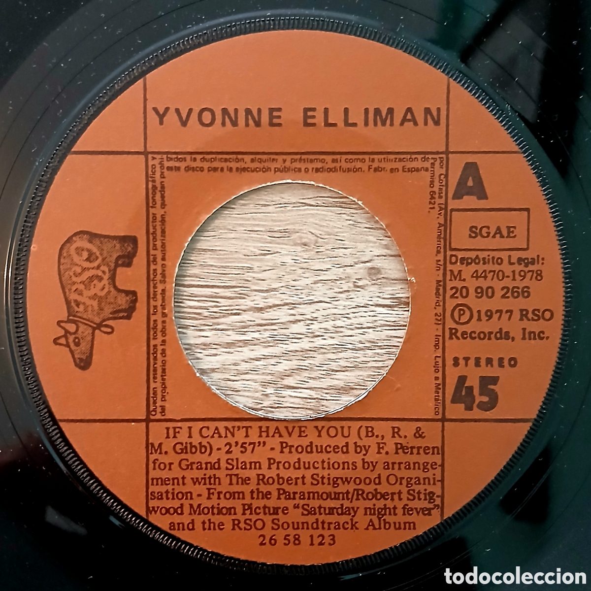 Discos de vinilo: Singles en vinilo de la BSO SATURDAY NIGHT FEVER - Foto 4