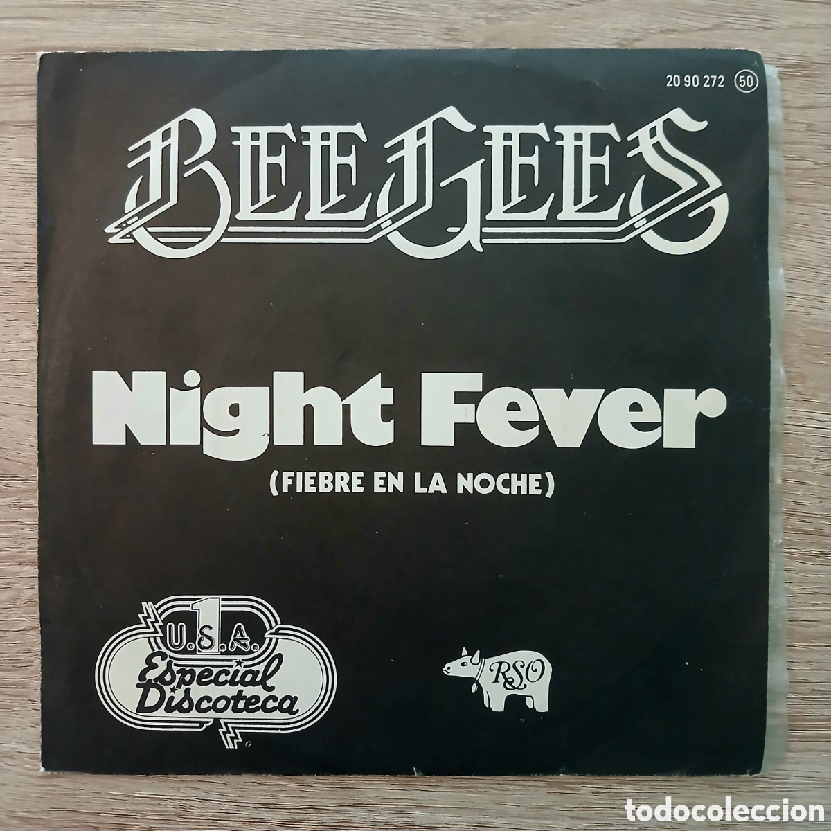 Discos de vinilo: Singles en vinilo de la BSO SATURDAY NIGHT FEVER - Foto 5