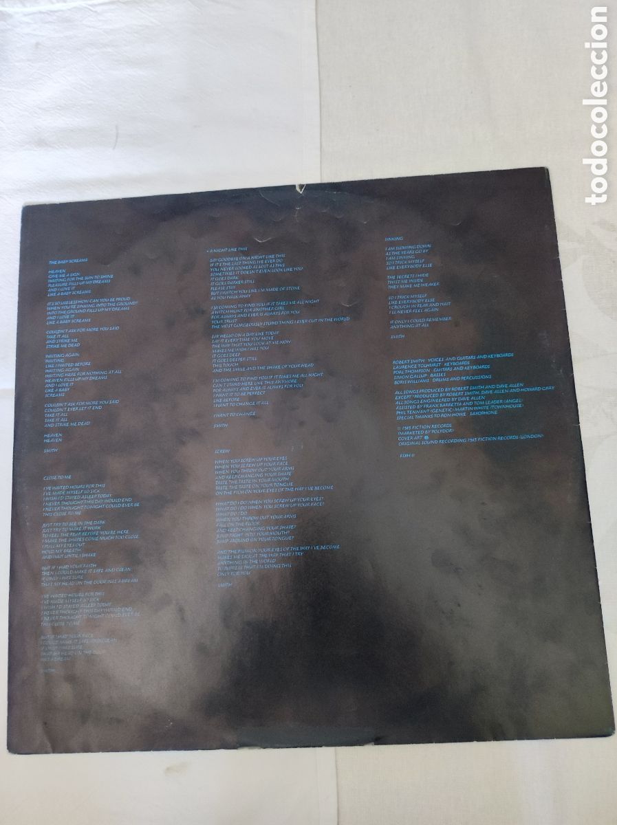 Discos de vinilo: THE CURE - THE HEAD ON THE DOOR - Foto 4