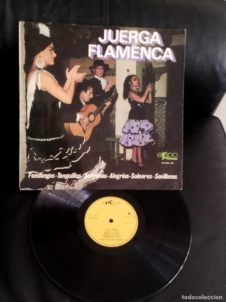 Discos de vinilo: Grupo Gitano Del Sacromonte &ndash; Juerga Flamenca. Vinilo lp.
