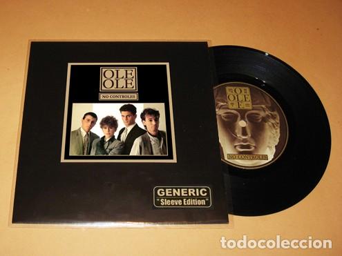 Disques de vinyle: OLE OLE - NO CONTROLES - SINGLE (VINILO DE LA EDICI&Oacute;N PROMOCIONAL) 1983 - VICKY LARRAZ / NACHO CANO