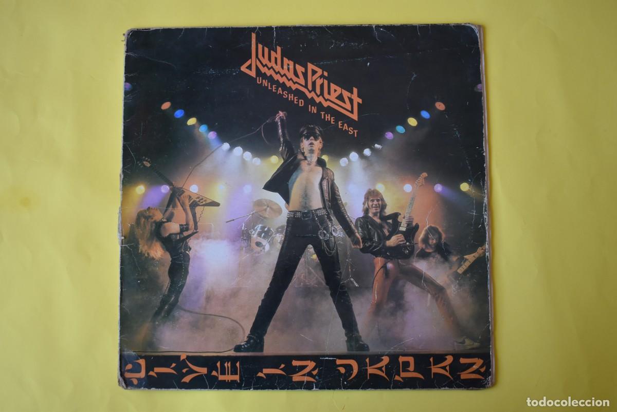 Discos de vinilo: Disvo de vinilo. Judas Priest. Live in Japan. Edici&oacute;n espa&ntilde;ola. 1979. CBS. Buen estado