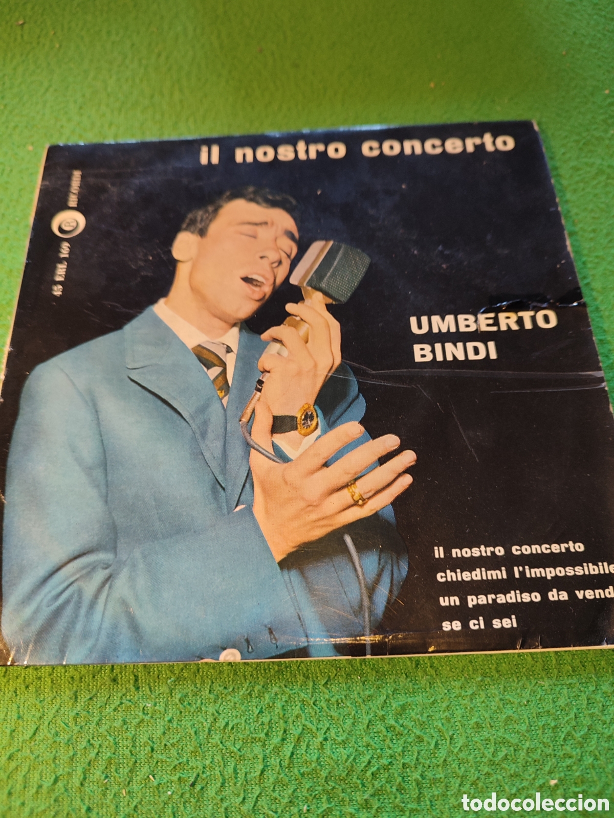Discos de vinilo: Umberto Bindi - Il nostro concerto + 3 - Foto 1