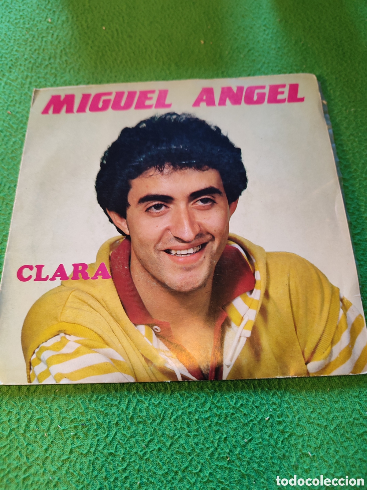 Discos de vinilo: Miguel &Aacute;ngel - Clara / Espantajaros