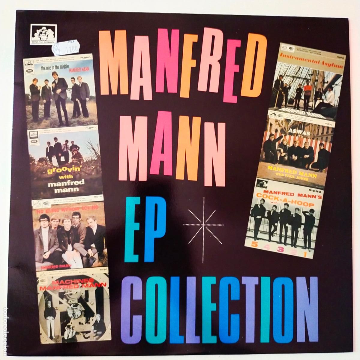 Discos de vinilo: Manfred Mann &ndash; The EP Collection- UK LP 1989- COMO NUEVO.