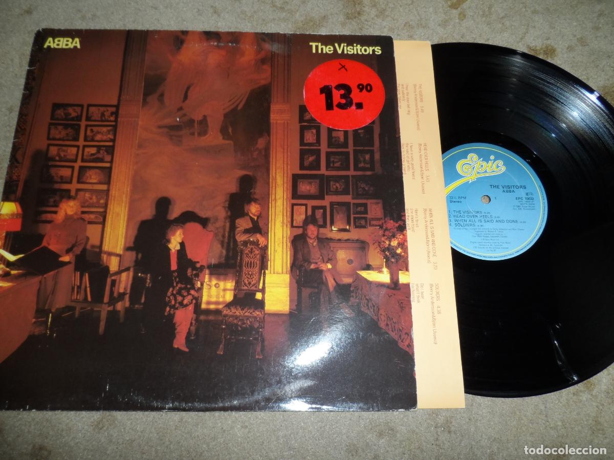 Discos de vinilo: ABBA - THE VISITORS (UK 1981)