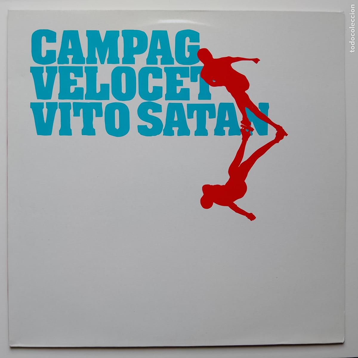 Discos de vinilo: Campag Velocet-Vito Satan (12'' PIAS 2000) Primal Scream, Stone Roses, Happy Mondays, Kasabian...