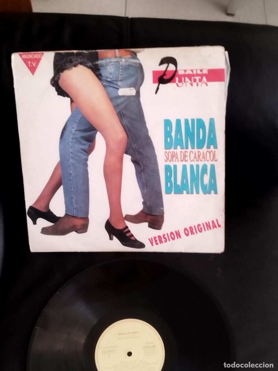 Discos de vinilo: Banda Blanca &ndash; Sopa De Caracol. Vinilo lp merengue y cumbia.