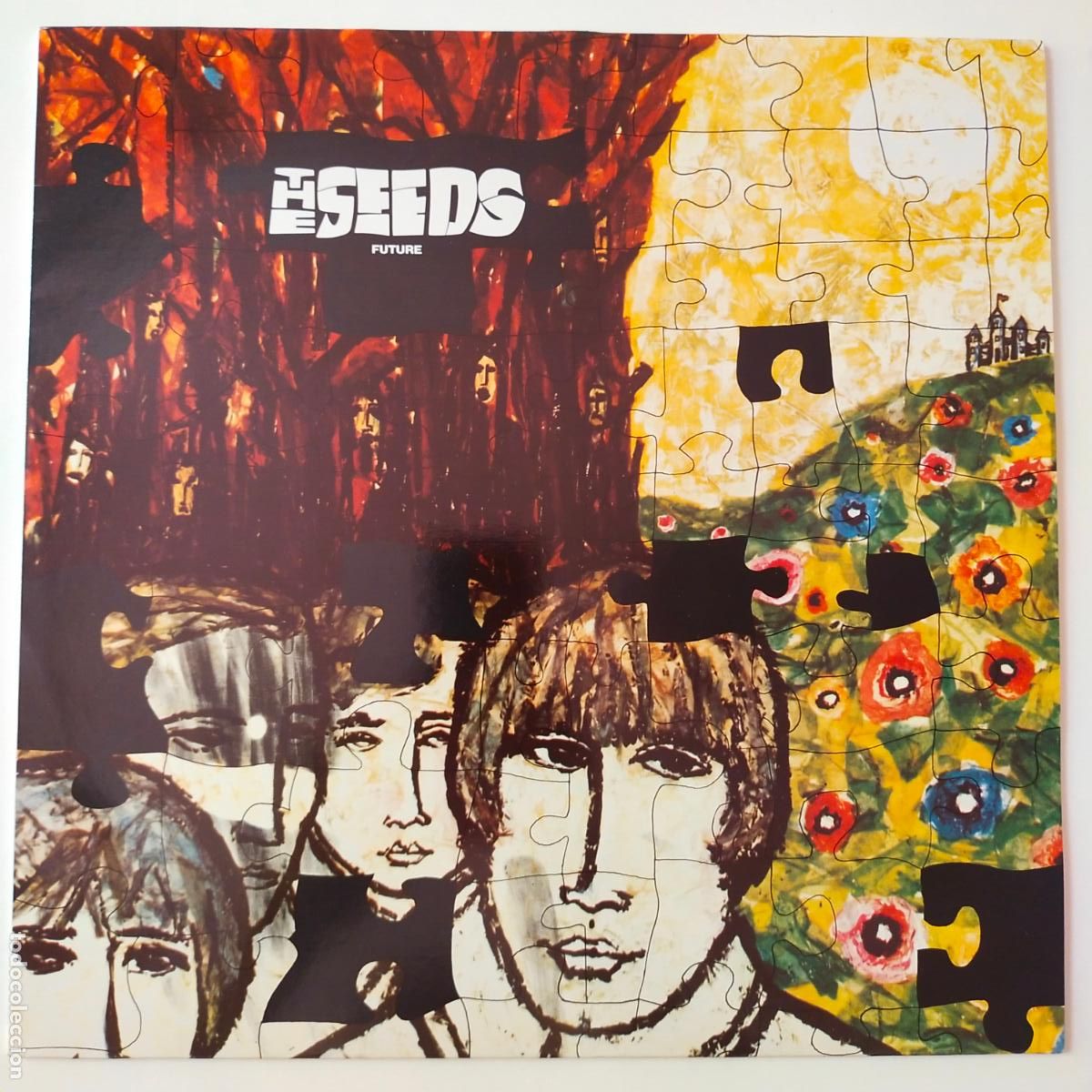 Discos de vinilo: THE SEEDS- FUTURE - LP ALEMANIA 1988- VINILO BLANCO- COMO NUEVO.