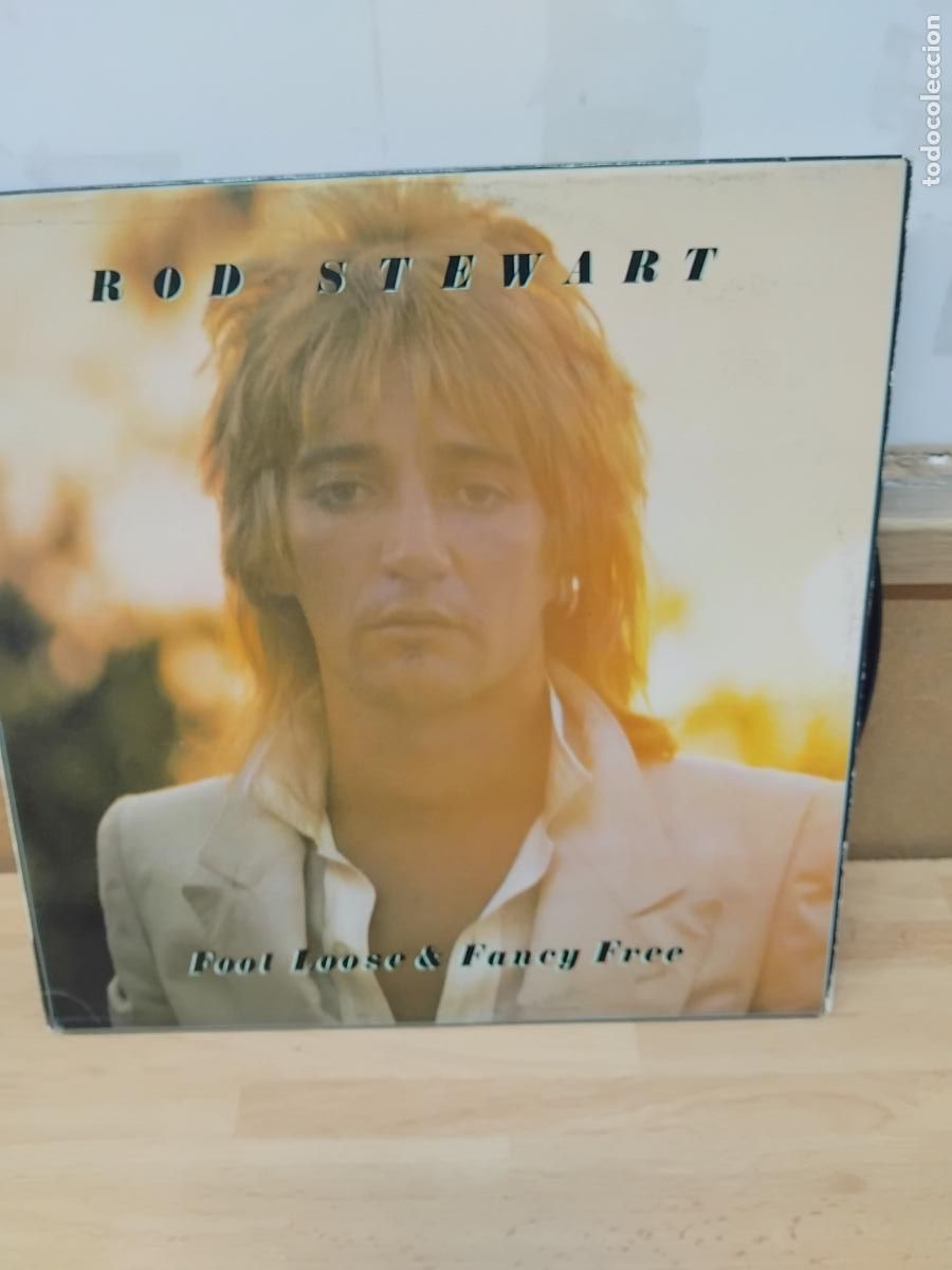 Discos de vinilo: LP.- ROD STEWART: FOOT LOOSE & FANCY FREE. HISPAVOX 1977