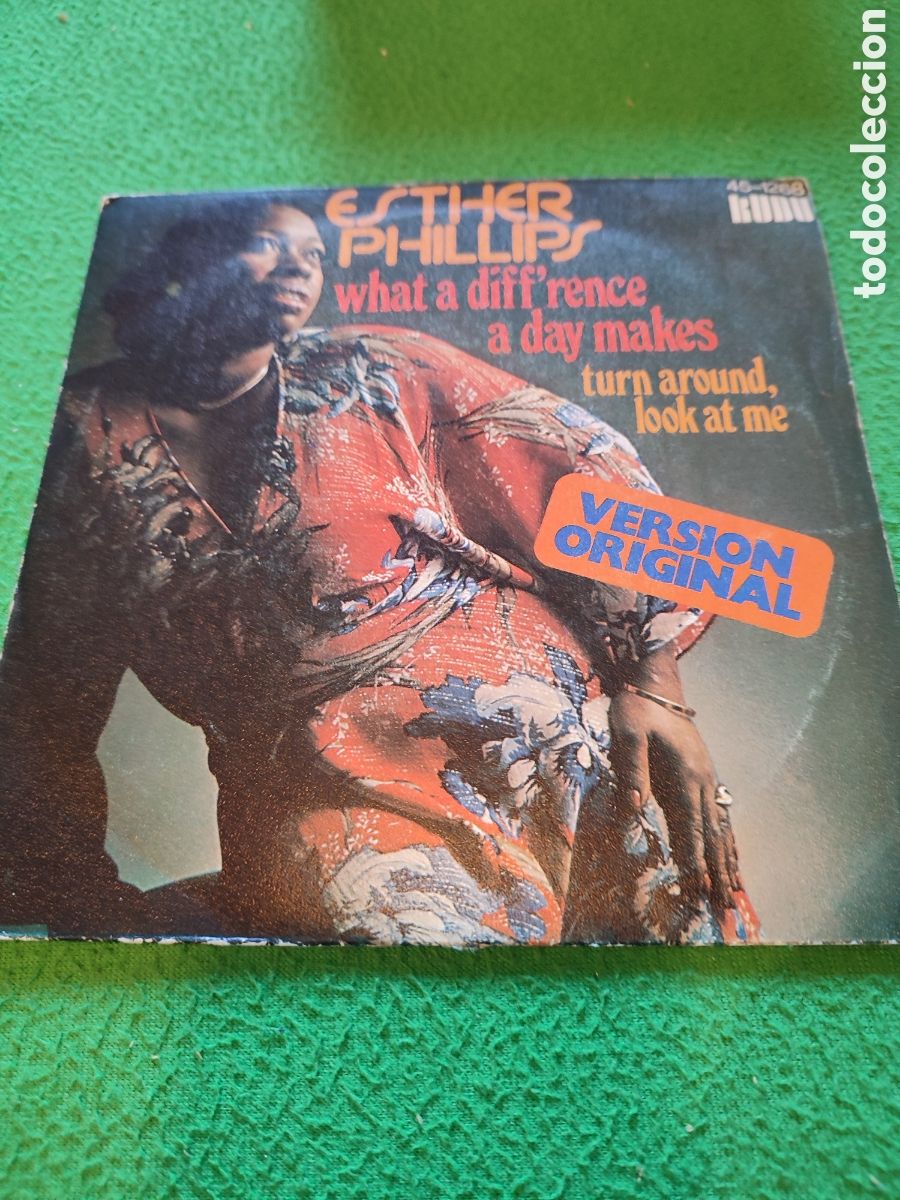 Discos de vinilo: Esther Phillips - What a difference a day makes