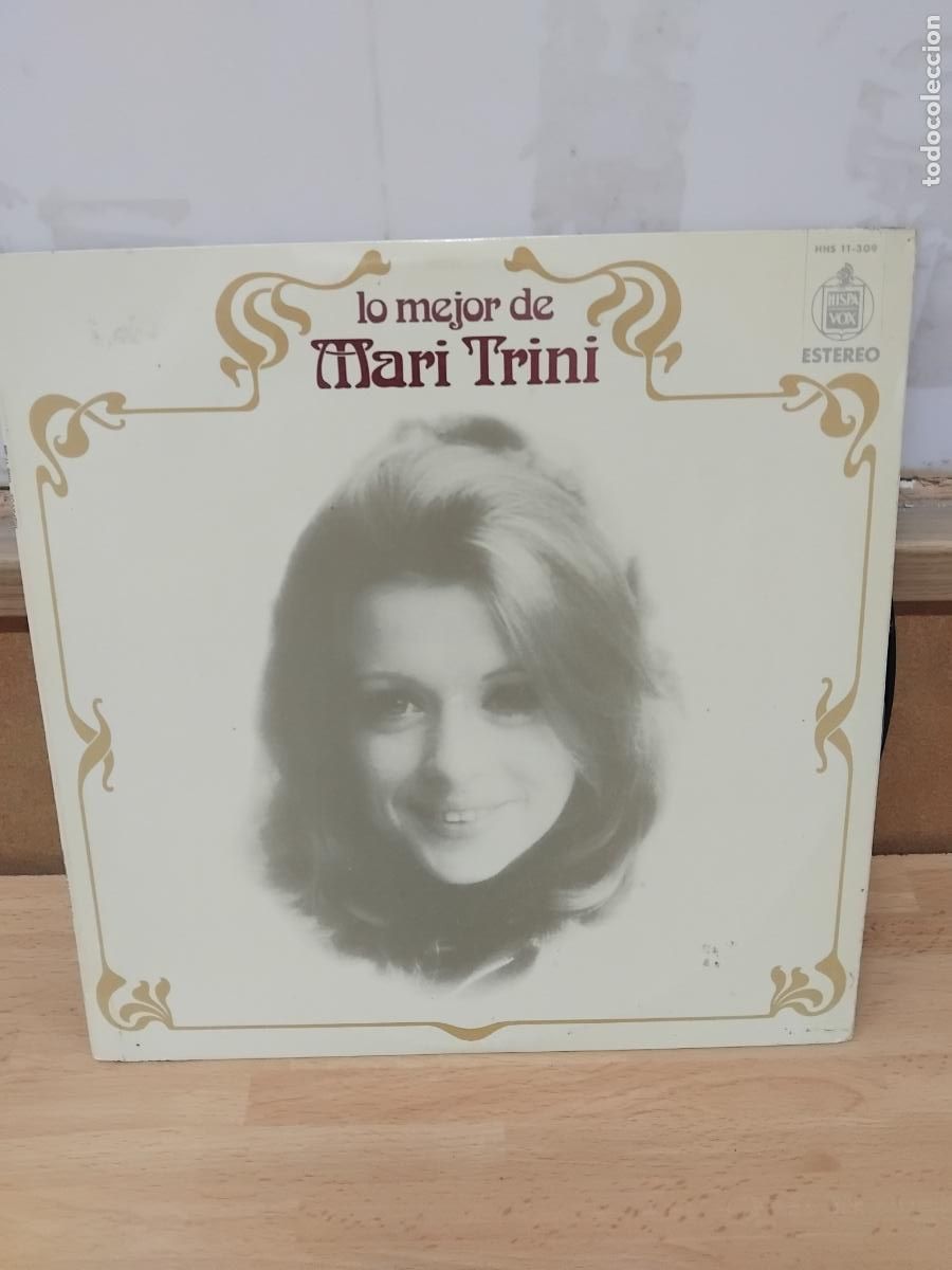 Discos de vinilo: LP.- LO MEJOR DE MARI TRINI. HISPAVOX, 1976