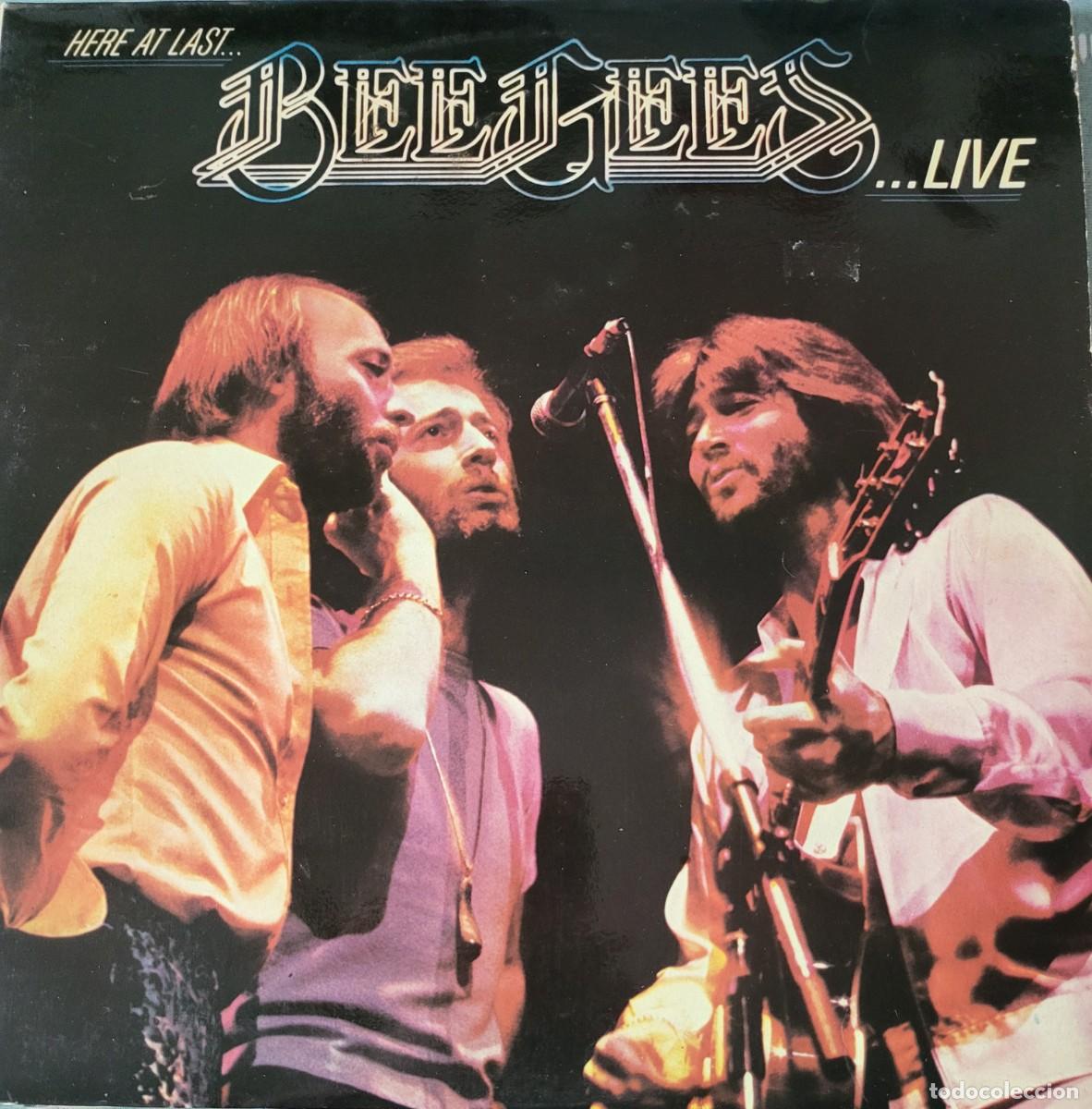 Discos de vinilo: Bee Gees...Live Lp portada doble 2 discos sello RSO editado en Espa&ntilde;a a&ntilde;o 1977...