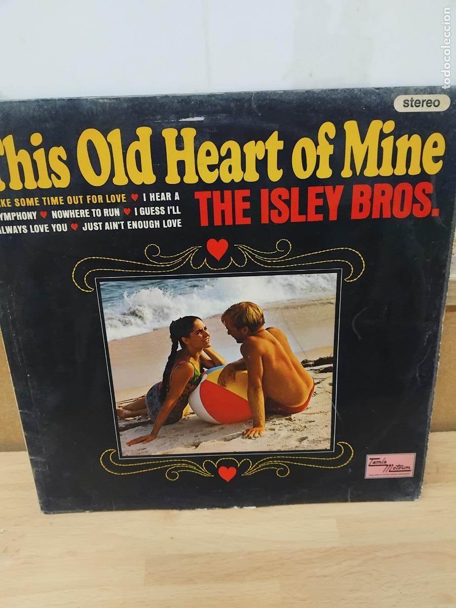 Discos de vinilo: LP.- THE ISLEY BROTHERS: THIS OLD HEART OF MINE. TAMLA MOTOWN