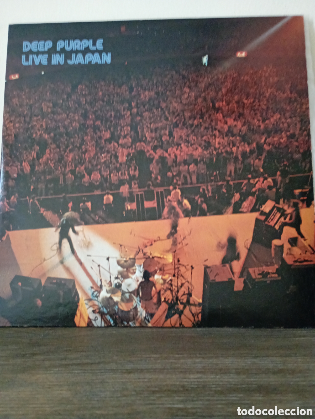 Discos de vinilo: Deep Purple, Made in Japan 1972, primera edici&oacute;n original japonesa titulado all&iacute; &rdquo;Live in Japan &rdquo;2LP