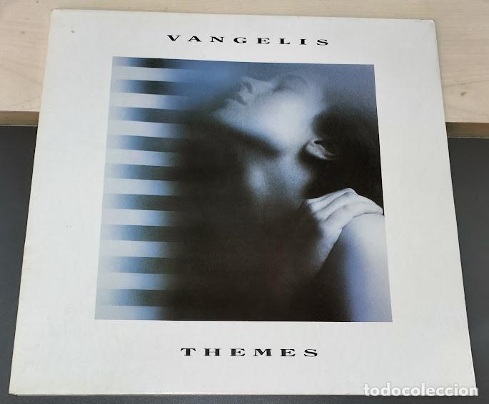 Discos de vinilo: Vangelis - Themes - LP Polydor ref. 839 518-1. Ed. espa&ntilde;ola 1989.