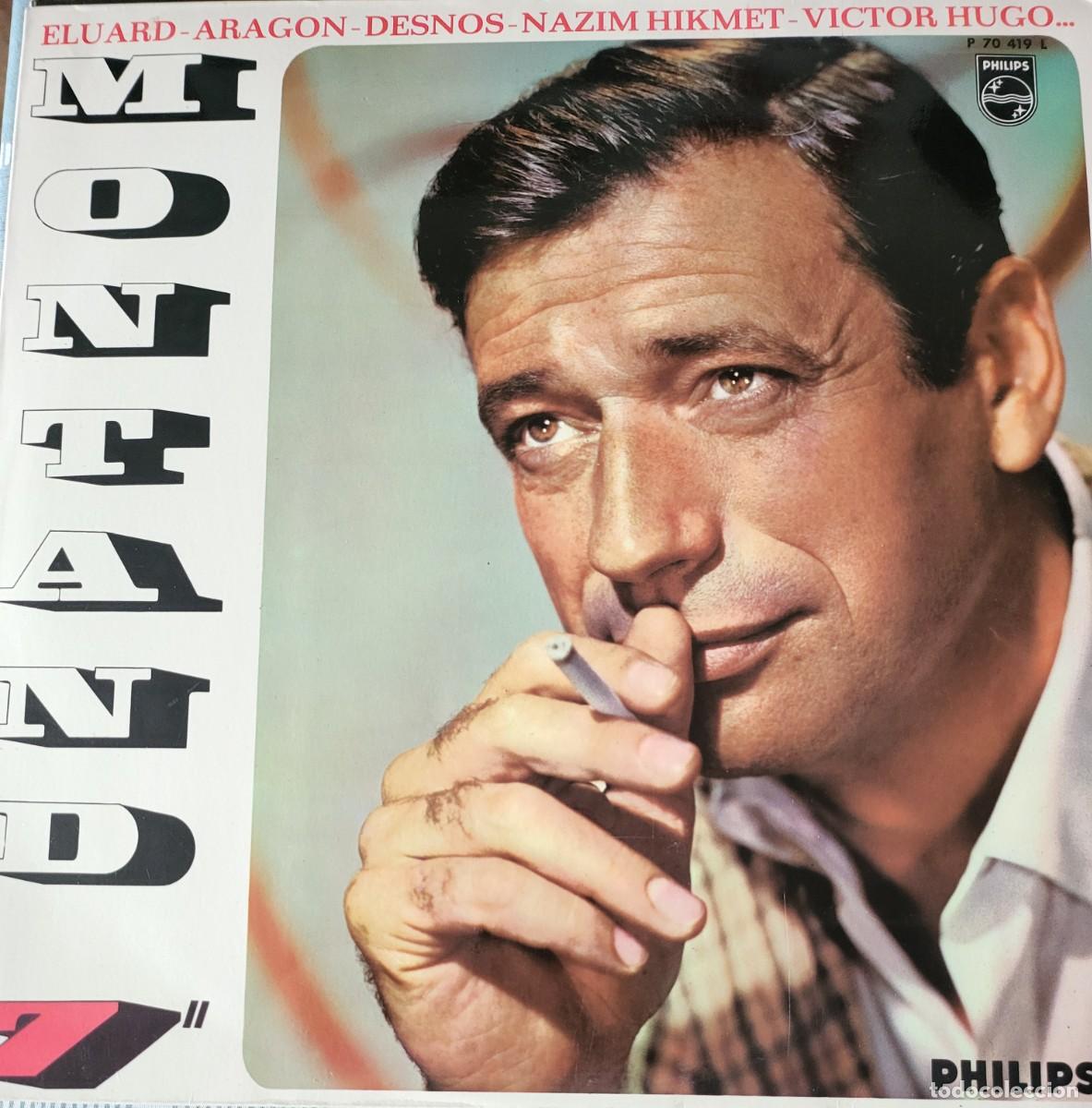 Discos de vinilo: Yves Montand Lp sello Philips editado en Espa&ntilde;a a&ntilde;o 1967...