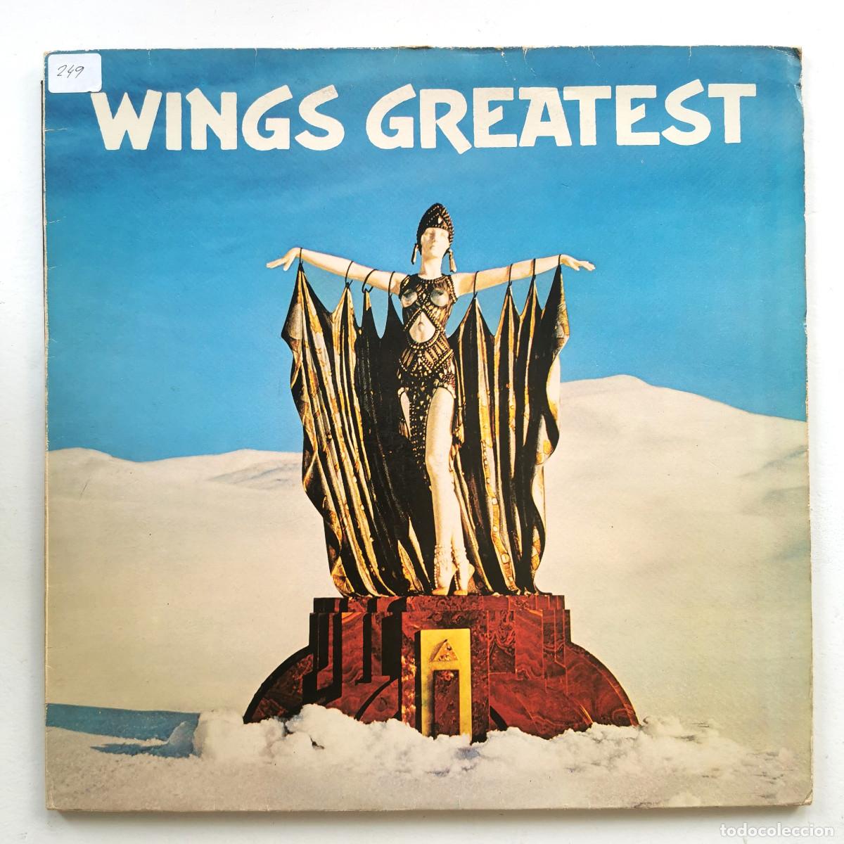 Discos de vinilo: DISCO CASI NUEVO - WINGS GREATEST LP 1978 ESPA&Ntilde;A PAUL MCCARTNEY BEATLES EMI ODEON MPL