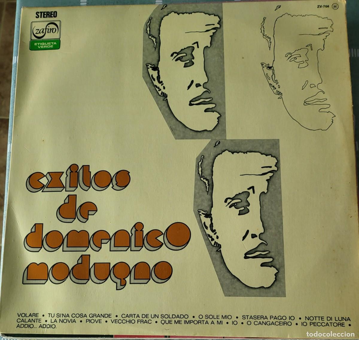 Discos de vinilo: Domenico Modugno Lp sello Zafiro editado en Espa&ntilde;a a&ntilde;o 1973...