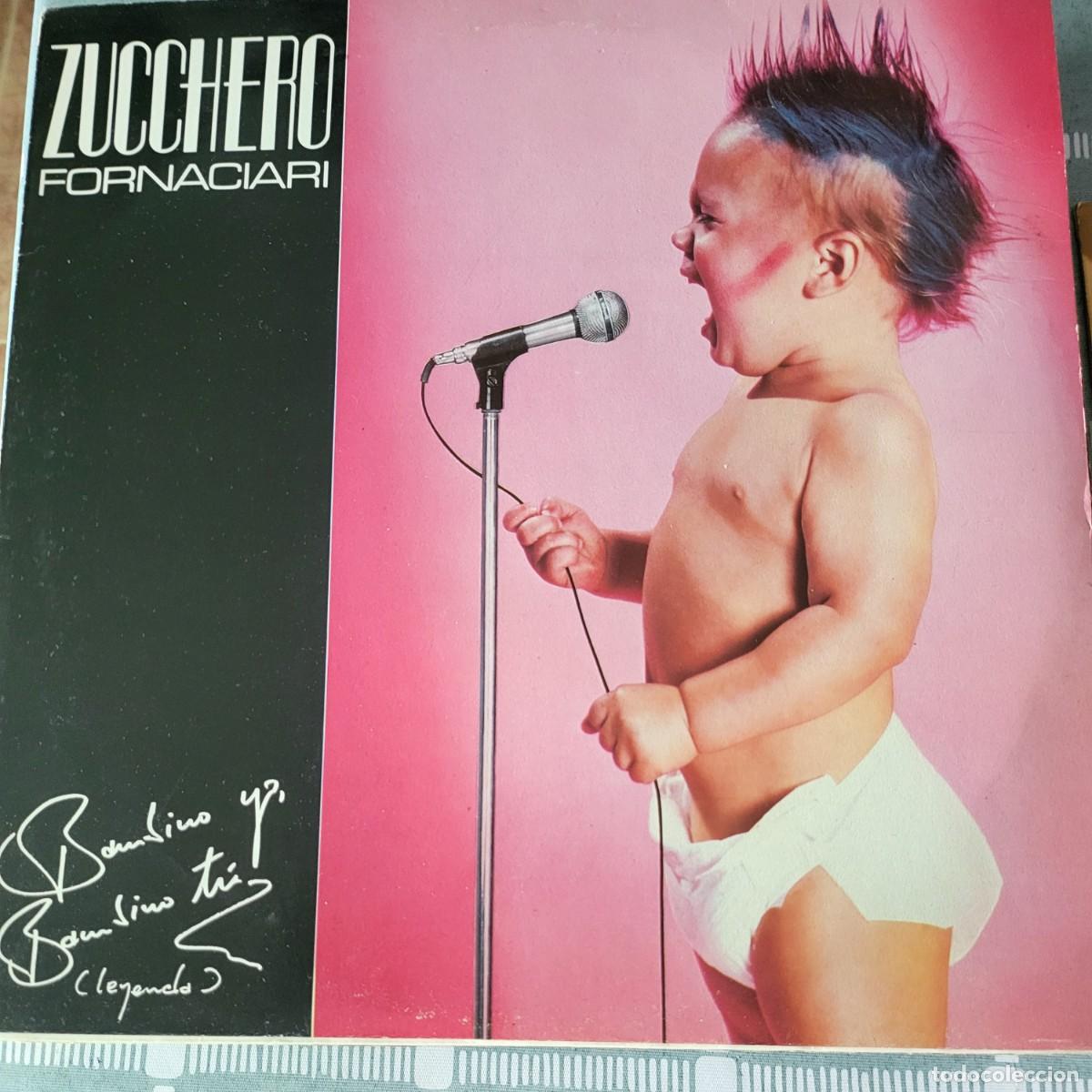 Vinyl records: Zucchero Maxi-Single sello Polydor editado en Espa&ntilde;a a&ntilde;o 1988...