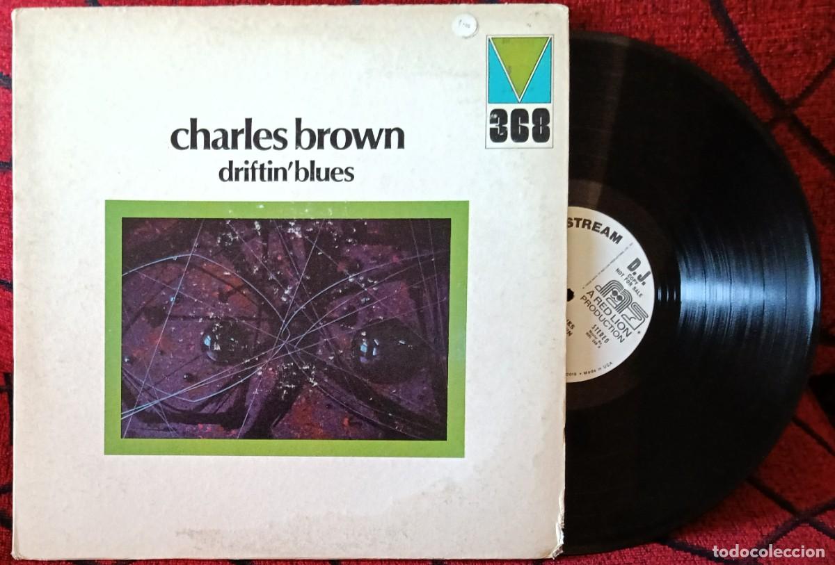 Discos de vinilo: CHARLES BROWN *Driftin' Blues* VINILO LP PROMOCIONAL USA ROY COLEMAN, FREDDIE SIMON, BRADY