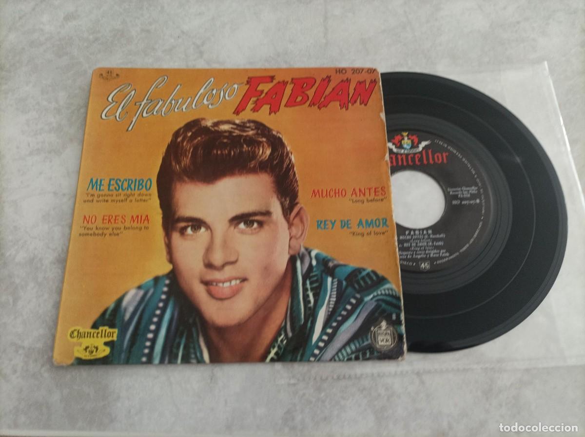 Discos de vinilo: El fabuloso Fabian ep