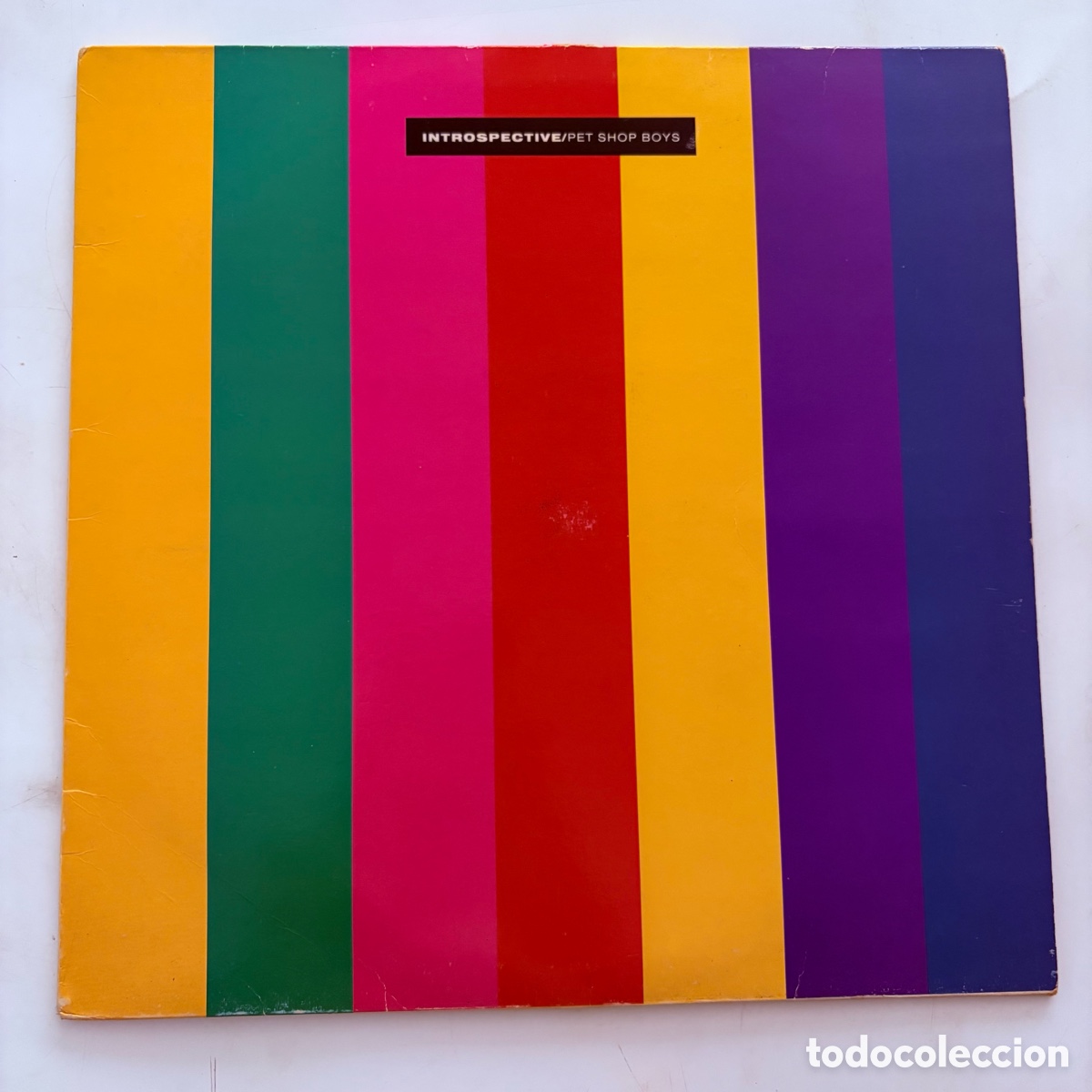 Discos de vinilo: lp Pet Shop Boys &ndash; Introspective edicion espa&ntilde;ola de 1988