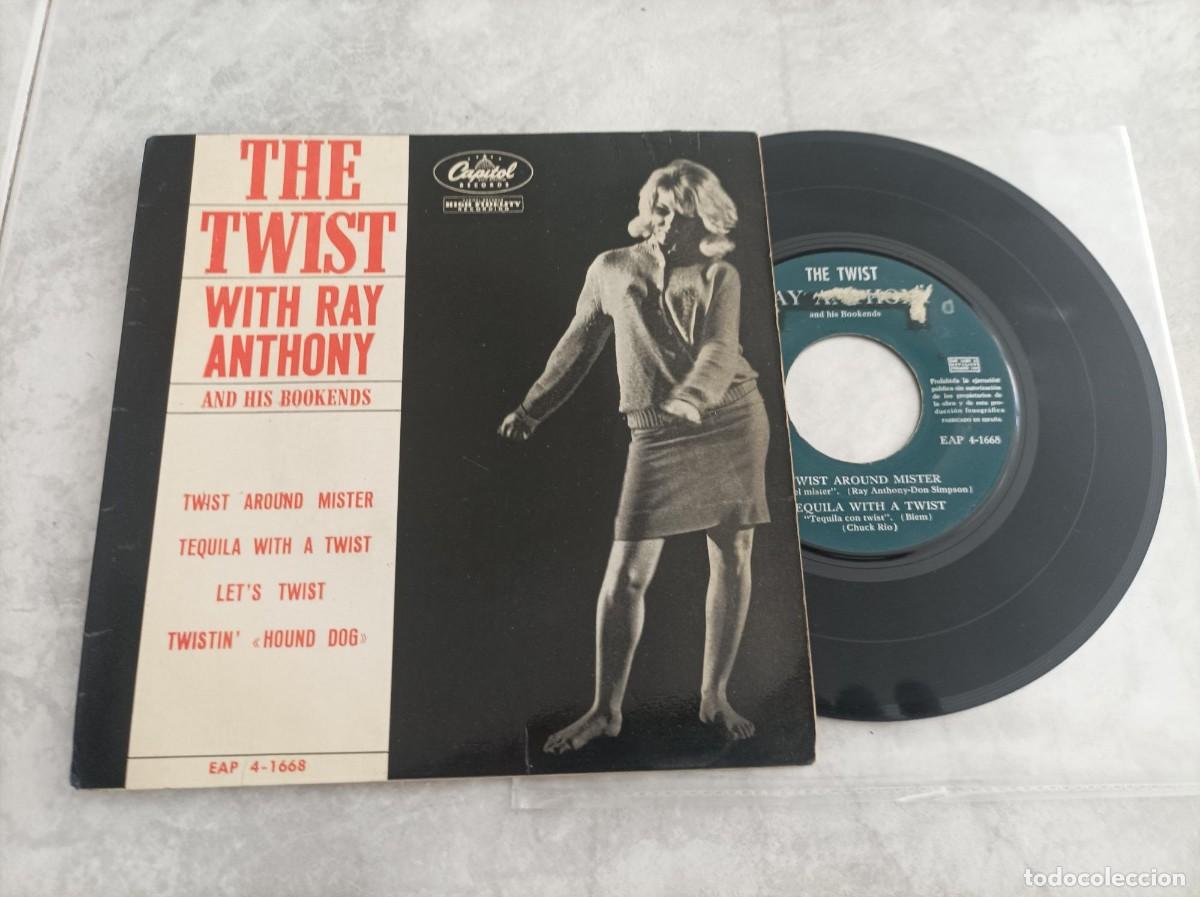 Discos de vinilo: The Twist Ray Anthony ep - Foto 1