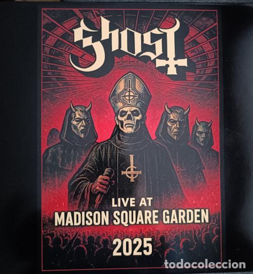 Discos de vinilo: LP GHOST - Live At Madison Square Garden 2025 - Skeleta666 - 287/500 - NUEVO !!!