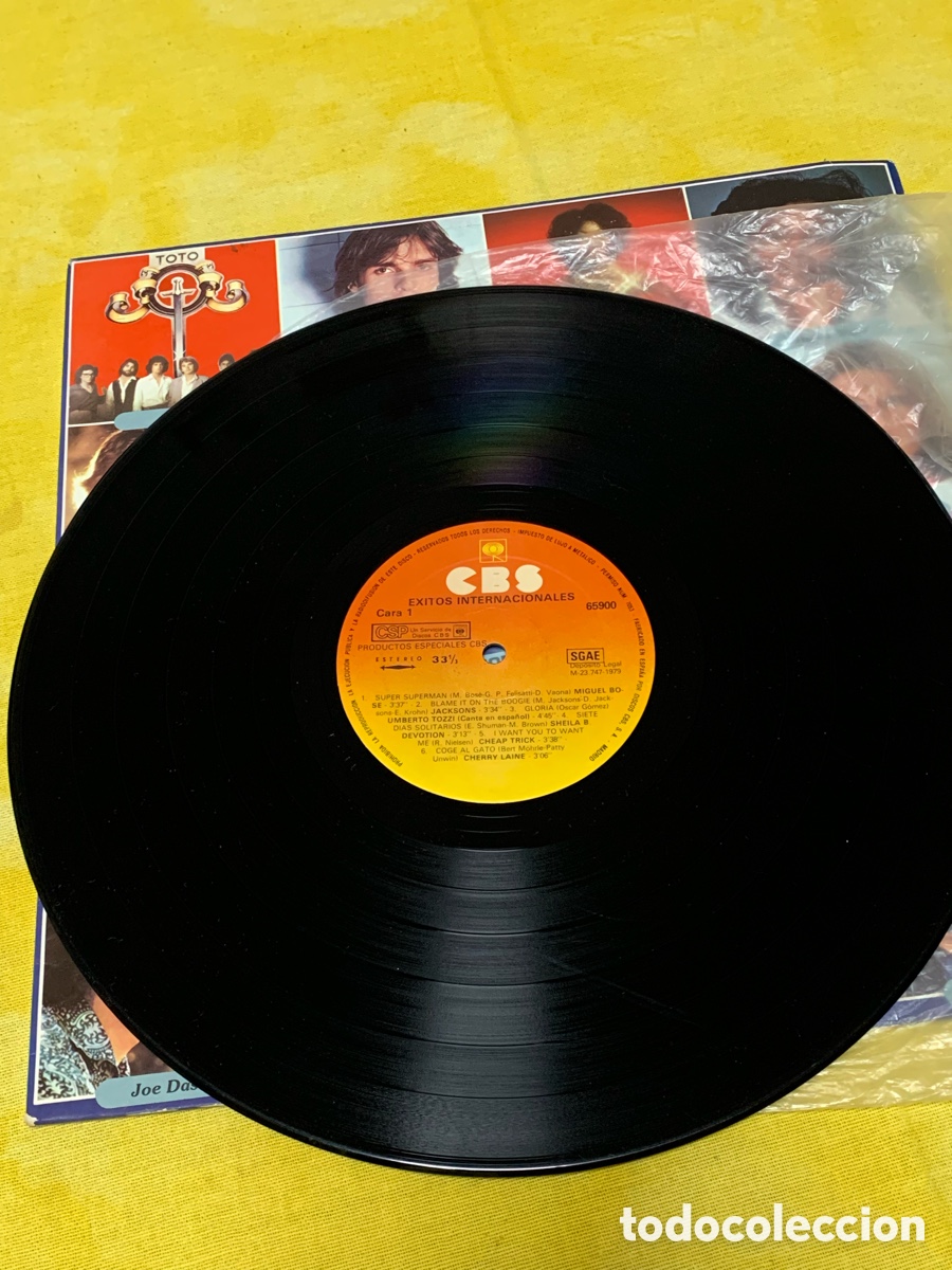 Discos de vinilo: Disco de vinilo &Eacute;xitos Internacionales CBS 1979 - Foto 3