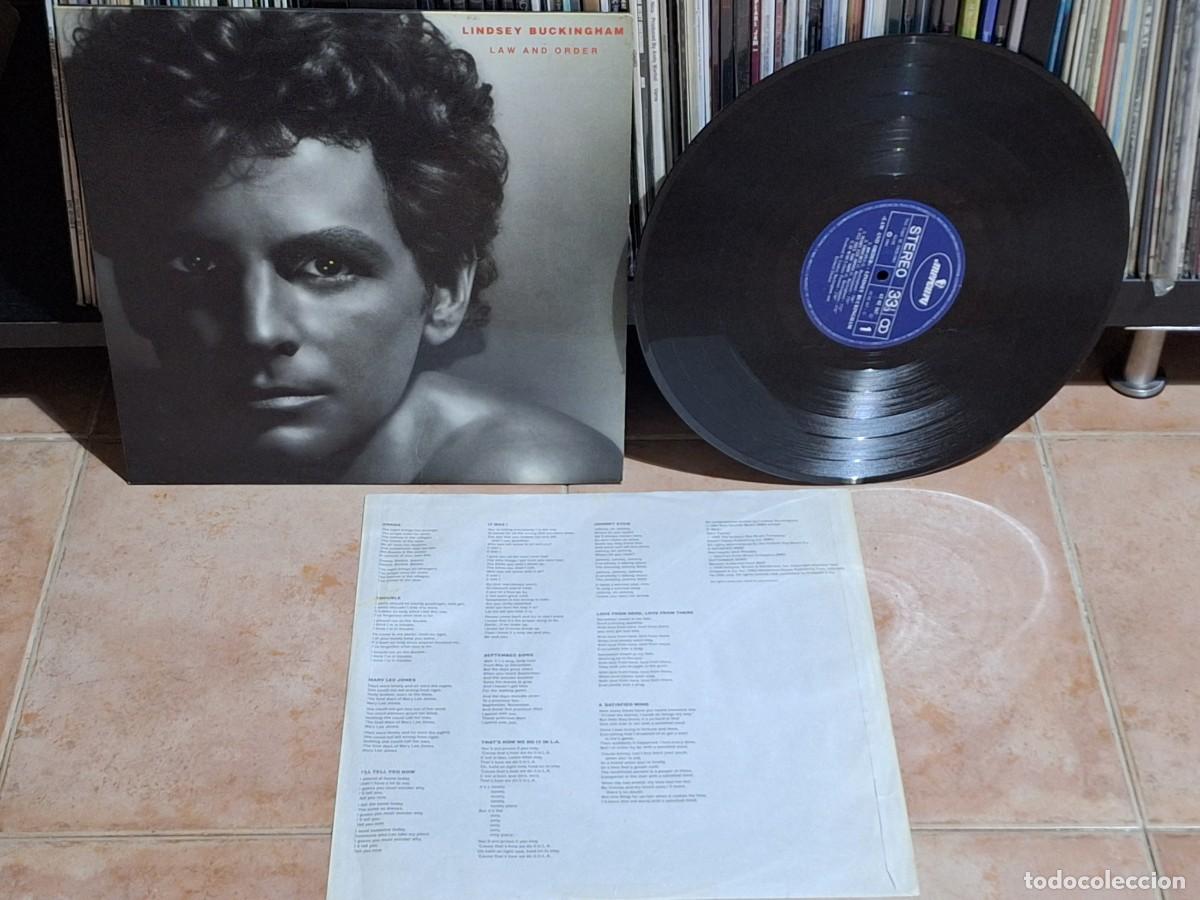 Discos de vinilo: Lindsey Buckingham &ndash; Law And Order LP GATEFOLD Mercury &ndash; 6302 167 ESPA&Ntilde;A