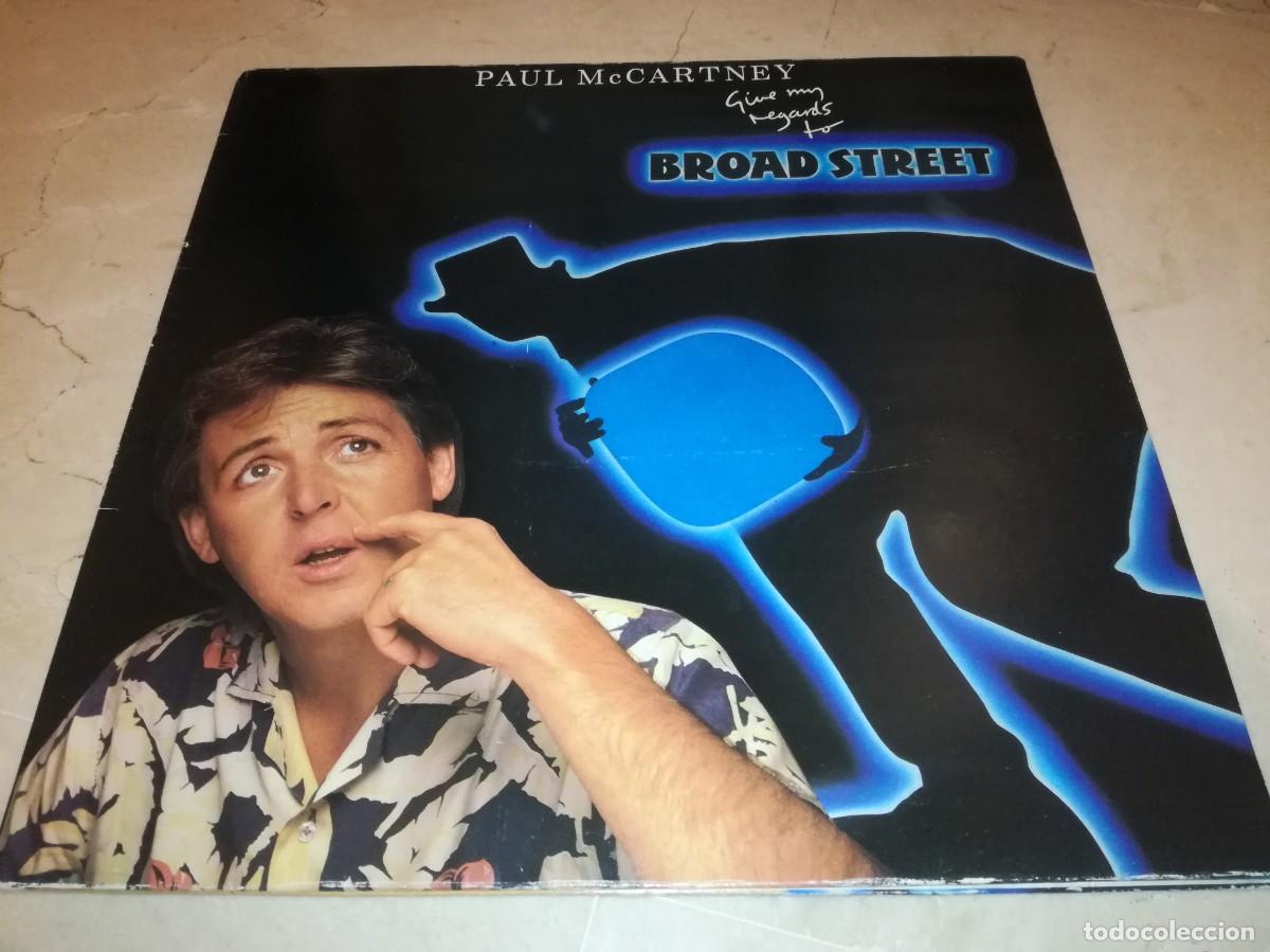 Discos de vinilo: PAUL McCARTNEY-GIVE MY REGARDS TO BROAD STREET-GATEFOLD-CONTIENE ENCARTE-ORIGINAL ESPA&Ntilde;OL 1984