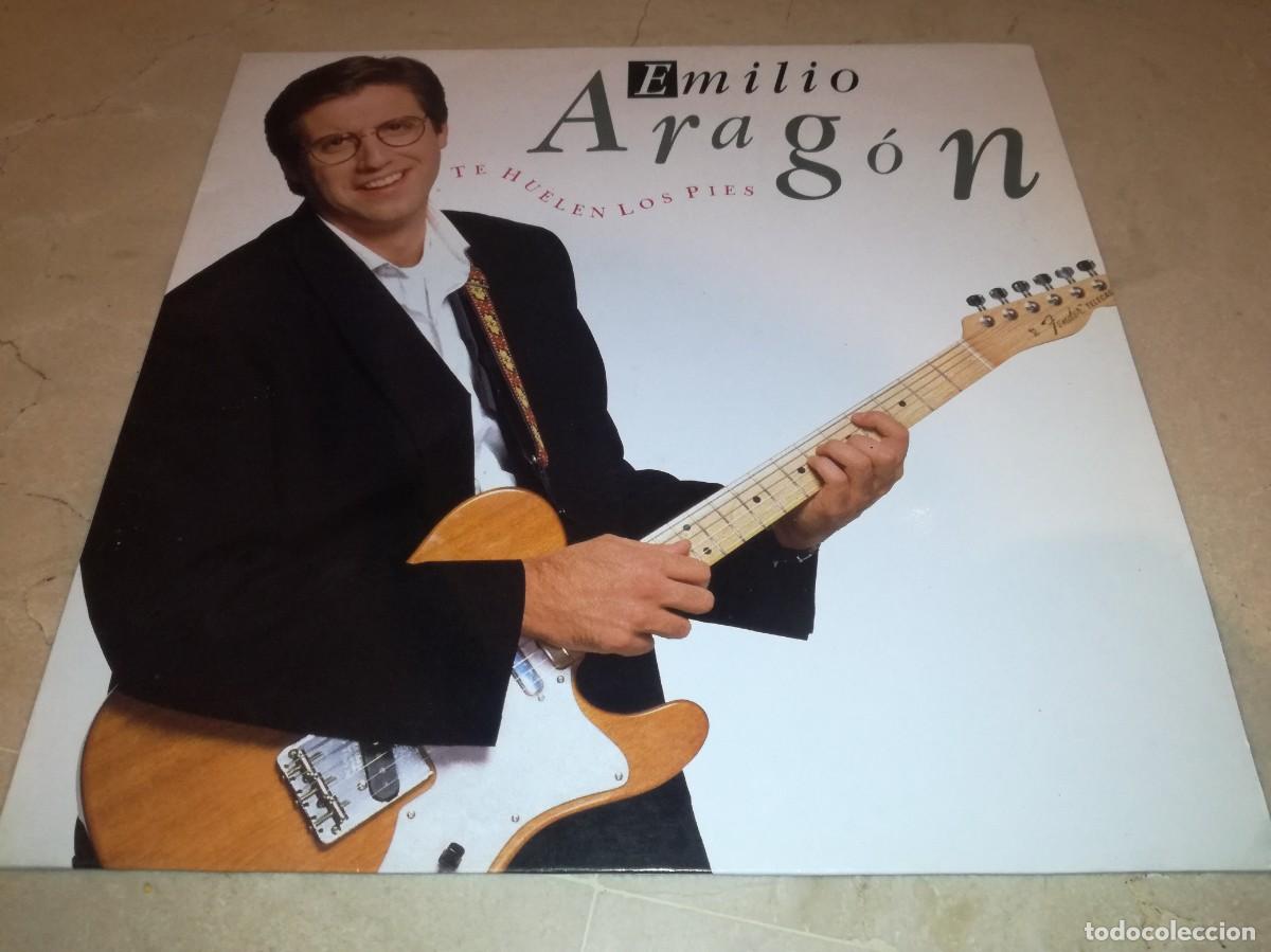 Discos de vinilo: EMILIO ARAGON-TE HUELEN LOS PIES-ORIGINAL 1990