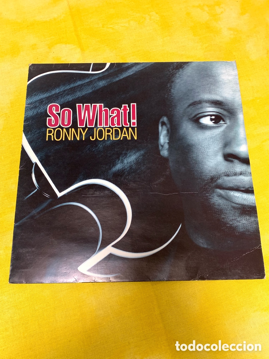 Discos de vinilo: Disco de vinilo So what! Ronny Jordan
