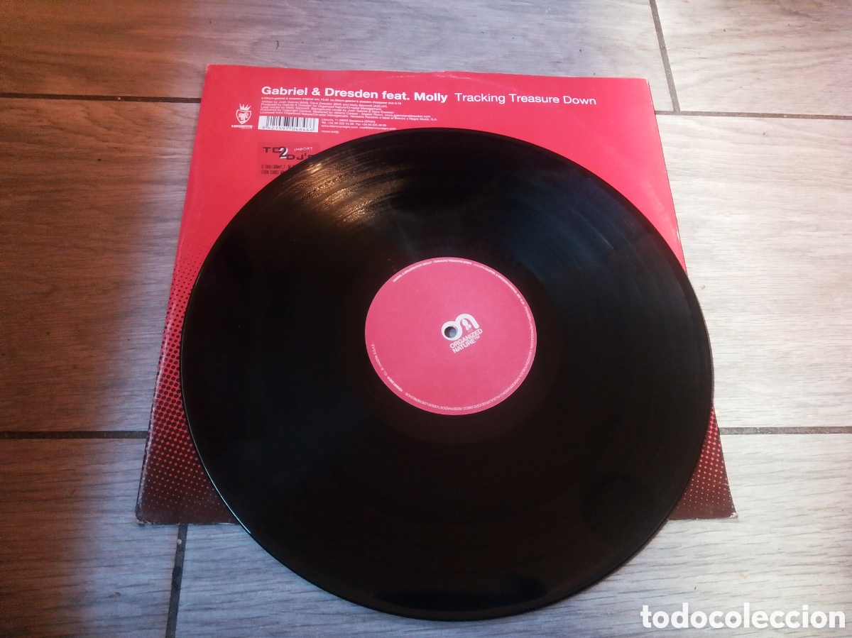 Discos de vinilo: GABRIEL & DRESDEN Feat MOLLY - Tracking Treasure Down - MAXI - SPAIN - VENDETTA RECORDS - LV -