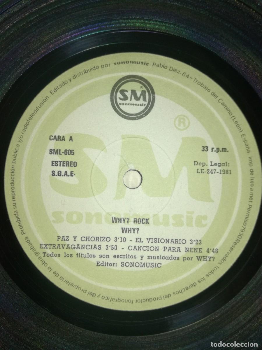 Discos de vinilo: WHY?-ROCK-GATEFOLD-ORIGINAL 1981-POKORA-HARD ROCK PROGRESIVO - Foto 4