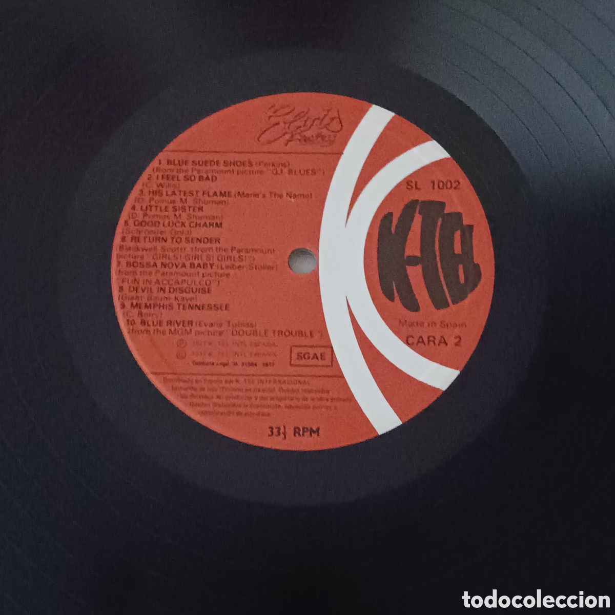 Discos de vinilo: Elvis Presley 2 LPs Sus 40 Mayores &Eacute;xitos - Foto 6