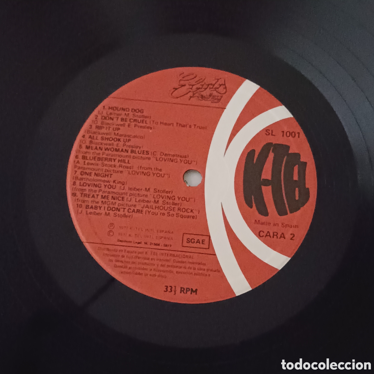 Discos de vinilo: Elvis Presley 2 LPs Sus 40 Mayores &Eacute;xitos - Foto 8