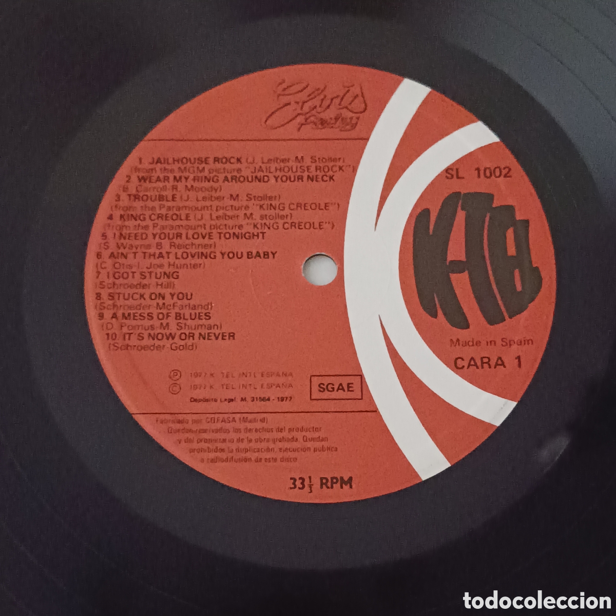 Discos de vinilo: Elvis Presley 2 LPs Sus 40 Mayores &Eacute;xitos - Foto 10