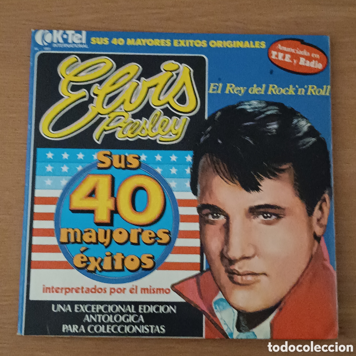 Discos de vinilo: Elvis Presley 2 LPs Sus 40 Mayores &Eacute;xitos - Foto 1
