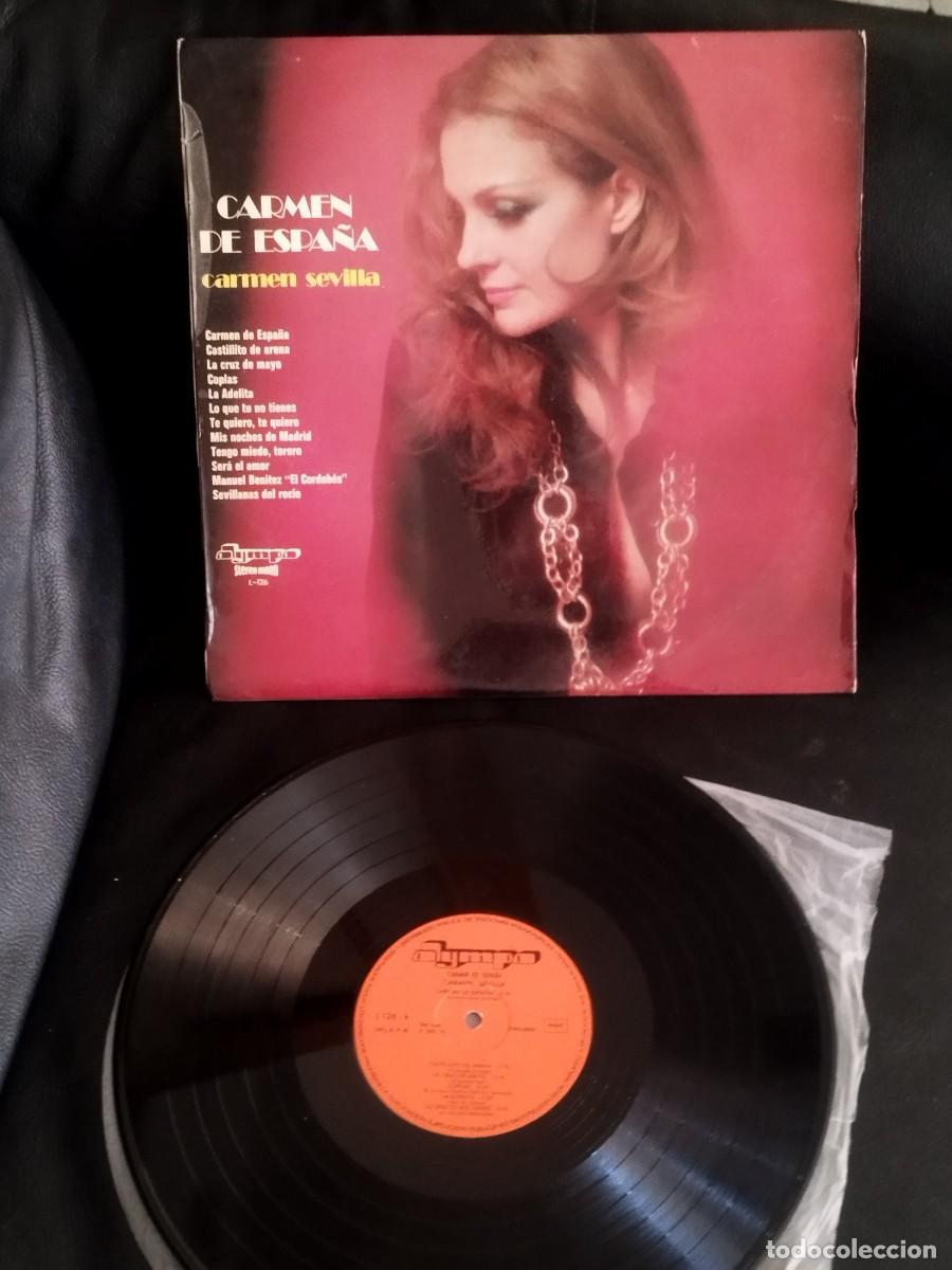 Discos de vinilo: Carmen Sevilla &ndash; Carmen De Espa&ntilde;a . Vinilo lp.