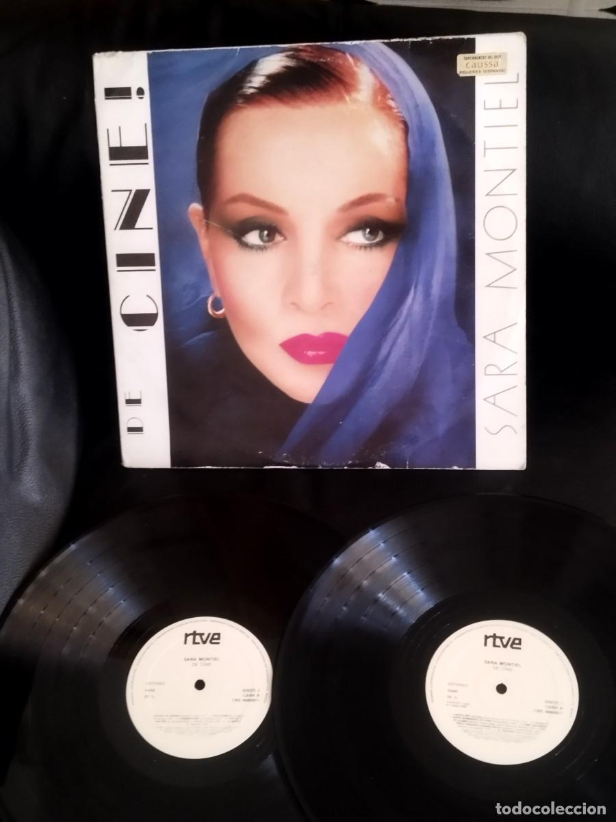 Discos de vinilo: Sara Montiel &ndash; De Cine! Doble vinilo lp.