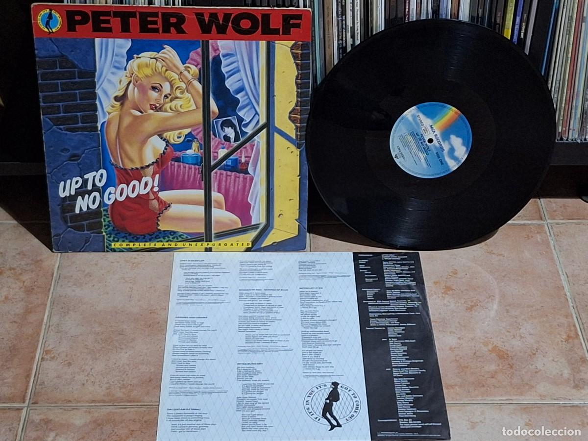 Discos de vinilo: Peter Wolf &lrm;&ndash; Up To No Good! LP MCA Records &lrm;&ndash; 2292-56951-1 EUROPE